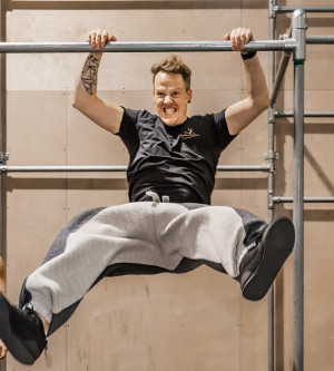 Martin coach de Parkour et ADD